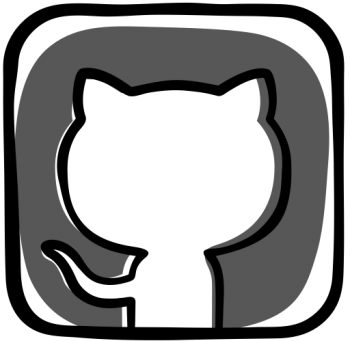 GitHub 徽标 - PNG派