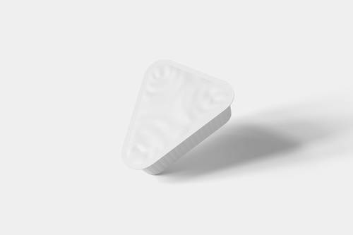 三角形酱料一次性包装盒PS样机模板 - PNG派