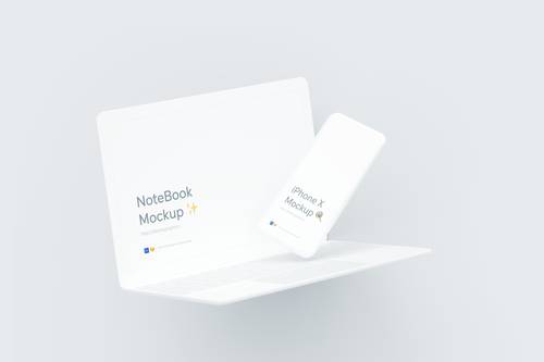 手机网页界面APP展示PS样机模板 - PNG派