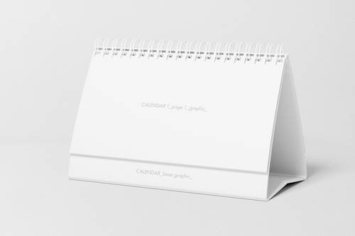 桌历PS样机模板 - PNG派