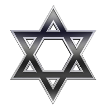 红大卫像，犹太之星 - PNG派