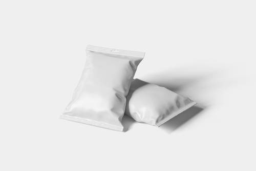 膨化食品薯片包装袋PS样机模板 - PNG派