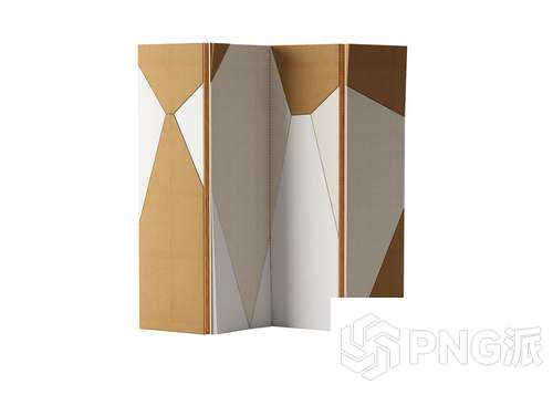 屏风3D模型 - PNG派