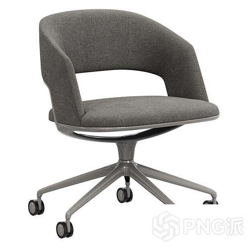 极简单椅3D模型 - PNG派