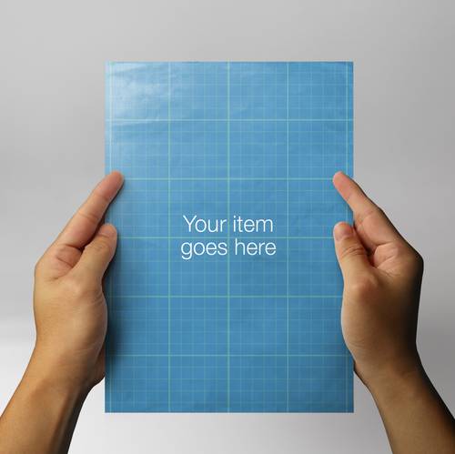 双折页三折页PS样机模板 - PNG派
