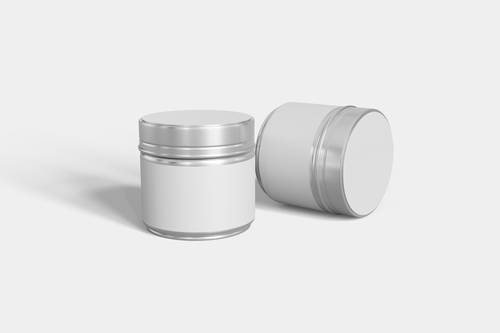 不锈钢小罐茶包装PS样机模板 - PNG派