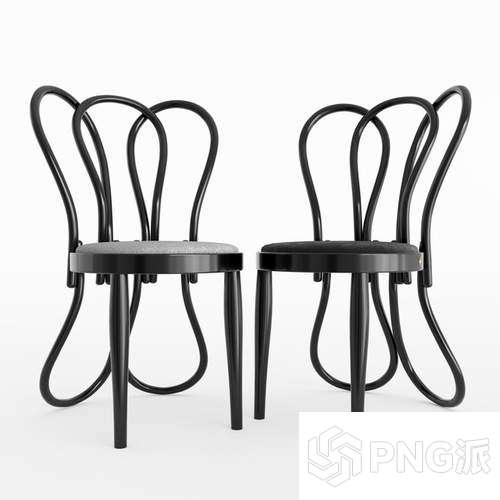 北欧单椅3D模型 - PNG派