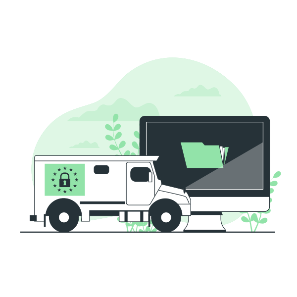 GDPR矢量svg插画 - PNG派