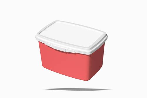 酱料塑料翻盖包装盒PS样机模板 - PNG派