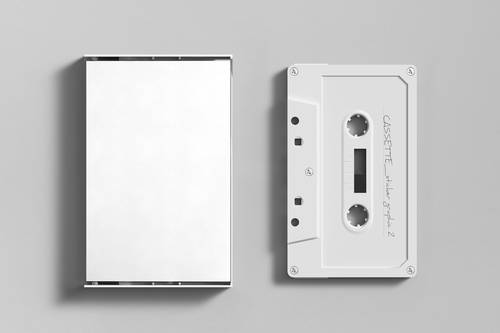 磁带PS样机模板 - PNG派