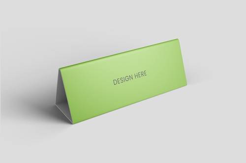 姓名桌牌PS样机模板 - PNG派