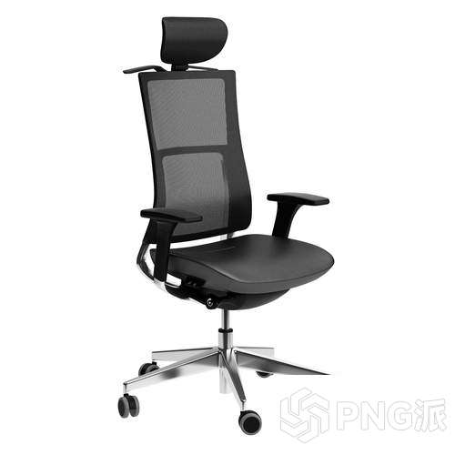 电脑椅书桌办公桌3D模型 - PNG派