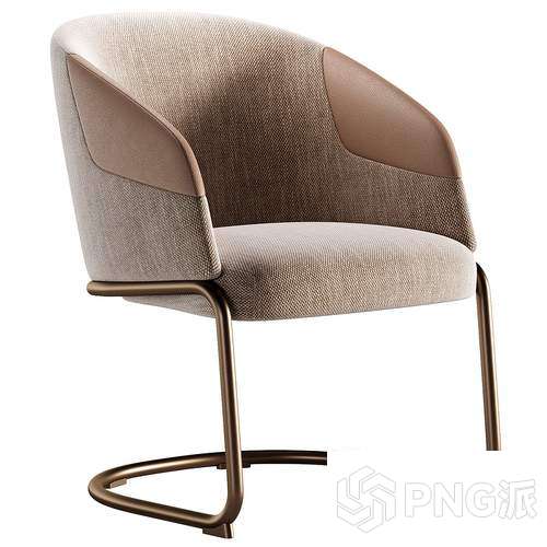 北欧单椅3D模型 - PNG派