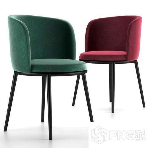 简约单椅3D模型 - PNG派