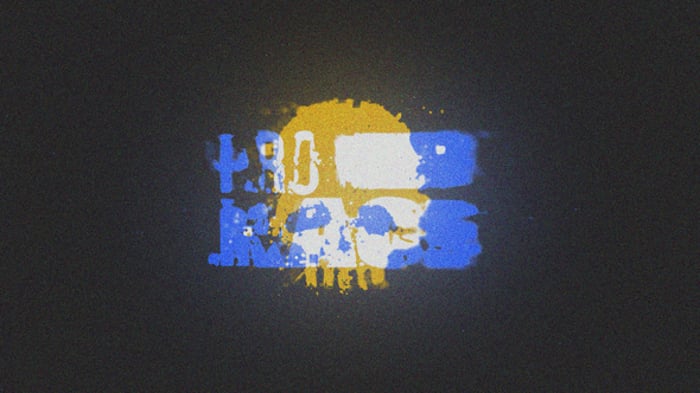 极简故障风格LOGO展示动画AE模板 - PNG派