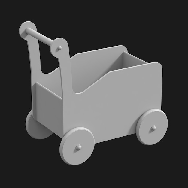 Baby Walker 3D模型 - PNG派