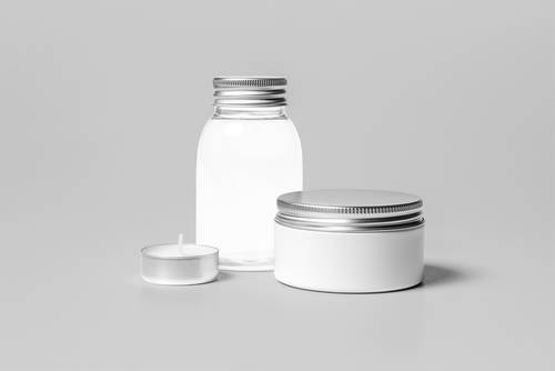 化妆品成套包装PS样机模板 - PNG派