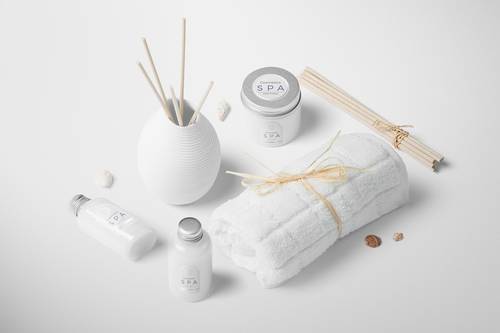 洗浴产品护肤品包装瓶合集PS样机模板 - PNG派