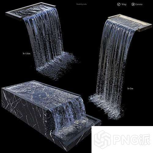 楼梯景观3D模型 - PNG派