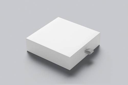 抽拉式礼品包装盒PS样机模板 - PNG派