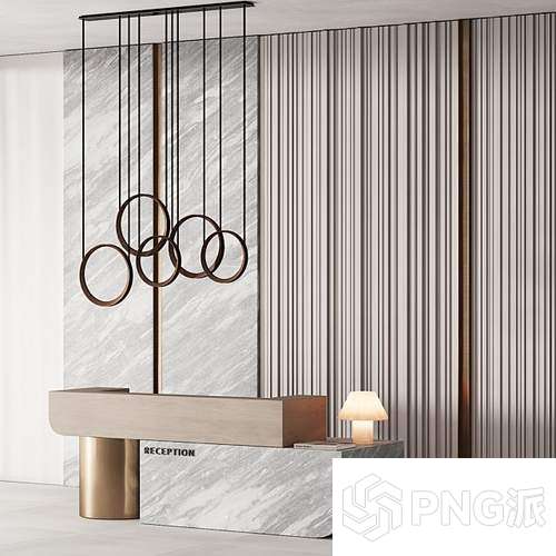 楼梯景观3D模型 - PNG派