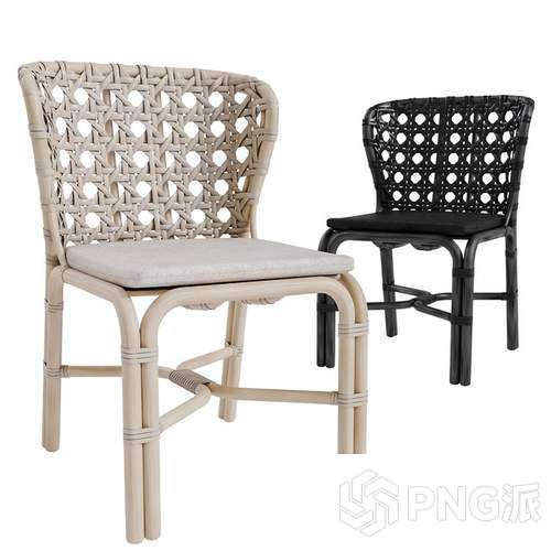 轻奢单椅3D模型 - PNG派