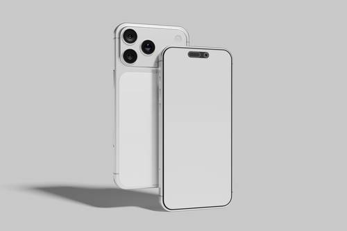 iphone 17 pro PS样机模板 - PNG派