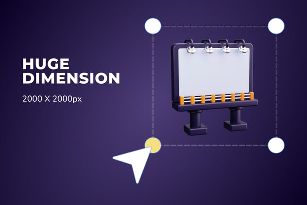 打印机办公用品耗材3D图标Blender模型 - PNG派
