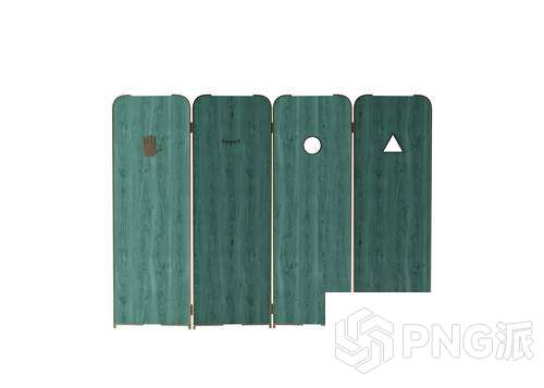 屏风3D模型 - PNG派