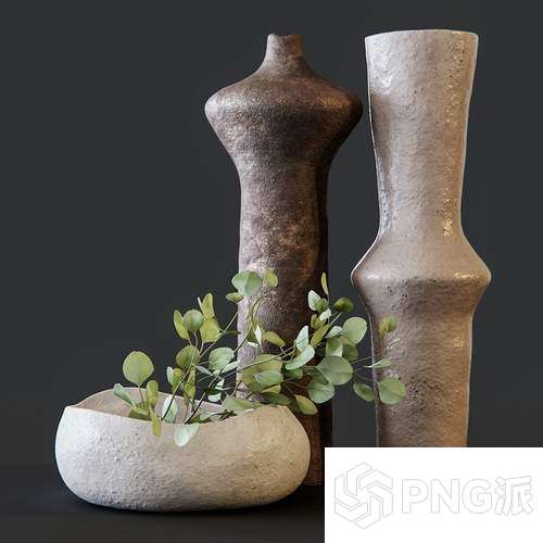 北欧饰品摆件3D模型 - PNG派