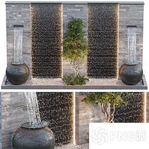 楼梯景观3D模型 - PNG派