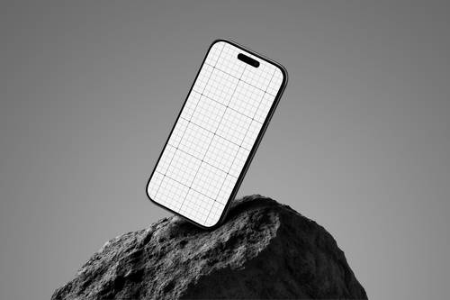 iphone 17 pro 苹果17手机PS样机模板 - PNG派