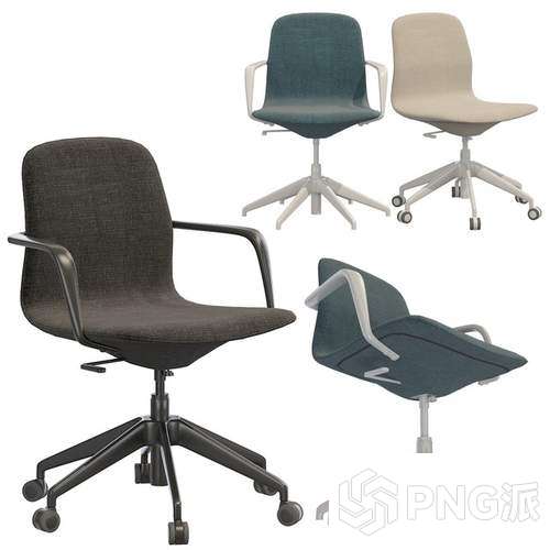 欧式单椅3D模型 - PNG派