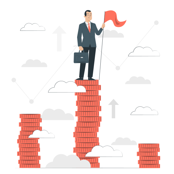 金融领军人物矢量svg插画 - PNG派