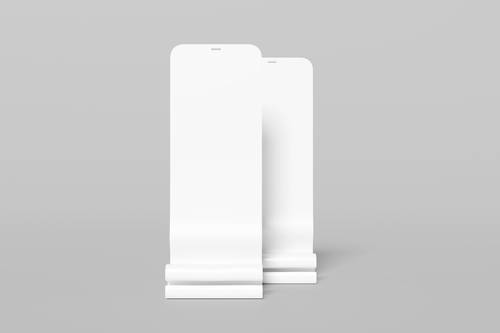 手机长屏幕PS样机模板 - PNG派