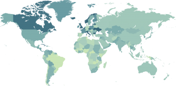 世界地图 - PNG派