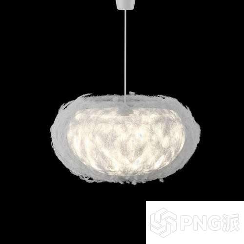 轻奢吊灯3D模型 - PNG派