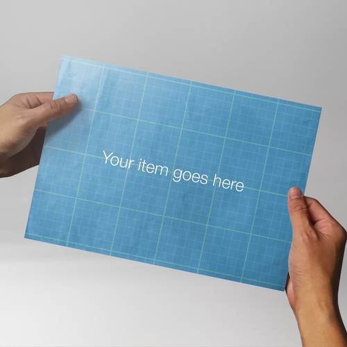 双折页三折页PS样机模板 - PNG派