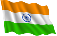 印度国旗 - PNG派