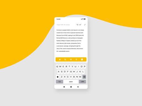 Notes App UI重新设计工具包设计模板 - PNG派