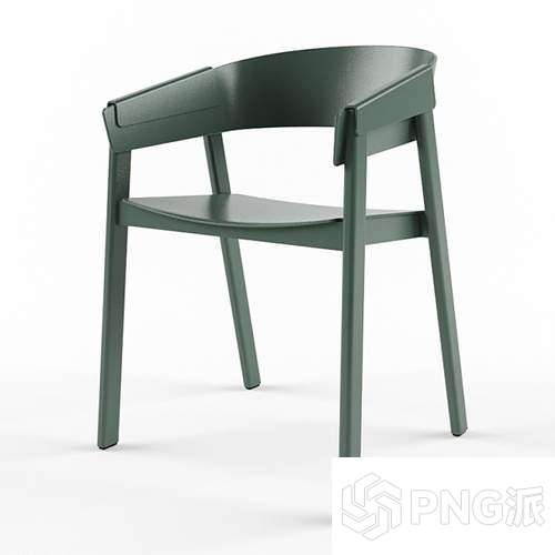 欧式单椅3D模型 - PNG派