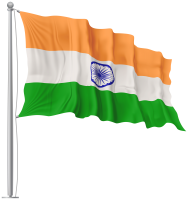 印度国旗 - PNG派