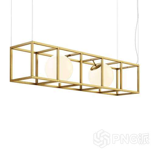 北欧吊灯3D模型 - PNG派