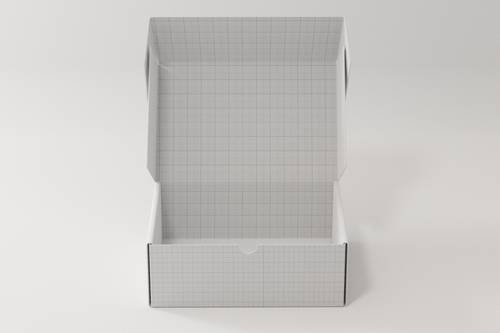 快递单产品包装盒子PS样机模板 - PNG派