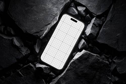 iphone 17 pro 苹果17手机PS样机模板 - PNG派