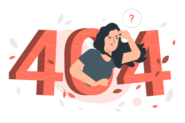 404错误矢量svg插画 - PNG派