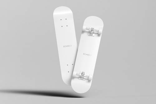 滑板PS样机模板 - PNG派