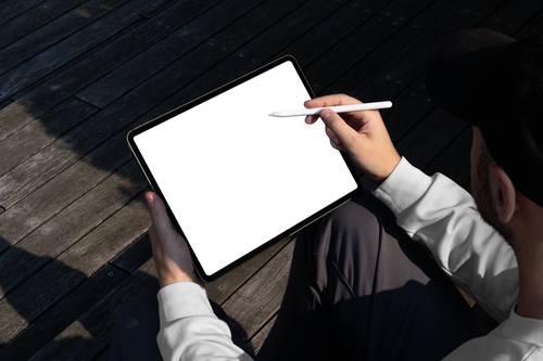 电脑手机平板移动设备PS样机模板 - PNG派