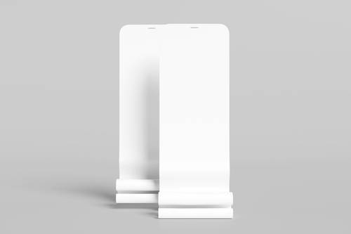 手机长屏幕PS样机模板 - PNG派