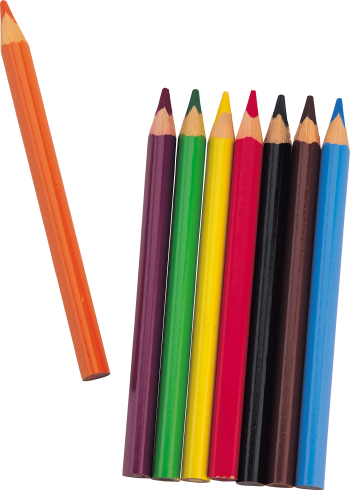 彩色铅笔 - PNG派